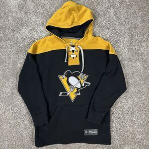 Pittsburgh Pirates NHL Hockey Jersey Hoodie Sweatshirt Sweater Size Medium
